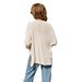 Oversized V-Neck Knit Cardigan With Pockets – Cozy Long Sleeve Open Front Sweater For Women (S-XL, Winter Essential)_ecoleips.com