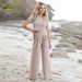 Fashion Casual 2025 Spring Summer New Short Sleeve T-Shirt + Long Pants Two-Piece Set Plus Size Women's Clothing_ecoleips.com