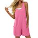Summer New Women's Loose Casual Pants Backless Jumpsuit Sleeveless Outdoor Hot Girl American Style_ecoleips.com