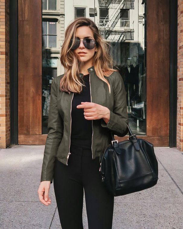 Trendy Pu Leather Blazer – Slim-Fit Women’S Jacket With Stand Collar (12 Colors, Sizes S-2xl) Flattering Fit_ecoleips.com