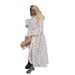 Women's Clothing Women's Heart Print Long Sleeve Nightgown Comfortable Fit Autumn Dress Village Style For Formal & Casual For Women_ecoleips.com