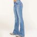 Women's Clothing popular women's jeans slim fit washed bell bottoms women's trousers NK204_ecoleips.com