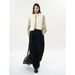 Aria Basics Louvre Spring New Parisian Artistic Designer Style Lem Waffle Down Vest Casual Short Top For Women_ecoleips.com