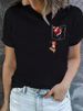 European And American Cross-border Foreign Trade Wholesale Clothing Christmas-themed Round-neck Plus-size Short-sleeve_ecoleips.com