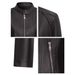 Women's Clothing Fashion Women's PU Leather Jacket Slim Fit Stand Collar Short Coat Red Black Light Brown Biker Jacket For Spring Autumn_ecoleips.com