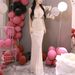 Luxury French Evening Dress Elegant A-Line Gown For Wedding Engagement Special Occasions Chiffon Formal Dress With Pearl Details_ecoleips.com