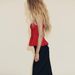 Women's Casual Blouse - Spring/Summer Style. Elastic Shoulder Straps. Round Neckline. Sexy Design. Slim Fit. Valentine's Day Sty_ecoleips.com