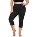 Women's Clothing Hot Selling Pocket Seven Point Large Size Yoga Pants Seven Point Pants Milk Silk High Waist Sports Leggings_ecoleips.com