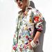 Women's Clothing Printed Suit Casual Trousers Shirt Fashion Tops_ecoleips.com