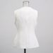 Kk Small Niche Design, Irregular Vest, New Fashionable Round Neck Button Decoration, Slim Fit And Slimming Vest For Women_ecoleips.com