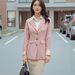Women's Clothing Plus Size Polo Collar Suit Jacket Two Pieces Autumn New Commuter Women's Clothing_ecoleips.com