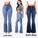 Women's Clothing Women's Slim Fit High Waist Flared Jeans Curved Hips Denim For Formal & Casual For Women_ecoleips.com