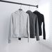 Women's Clothing Scuba Slim Fit Fleece Lined Hooded Sweatshirt Cardigan Casual Sports Jacket For Women In Stock_ecoleips.com