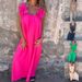 Women's Solid Color Lace Dress - Summer Fashion Dress (European & American Style)_ecoleips.com