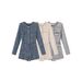 French-Inspired Jumpsuit For Women, Elegant Stretch High-Waist Palazzo Pants, Long Sleeve Bodycon Romper (XS-L)_ecoleips.com