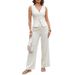 2026 Spring New Collection: Cross-Border European And American Foreign Trade Women's Clothing, Fashionable V-Neck Solid_ecoleips.com