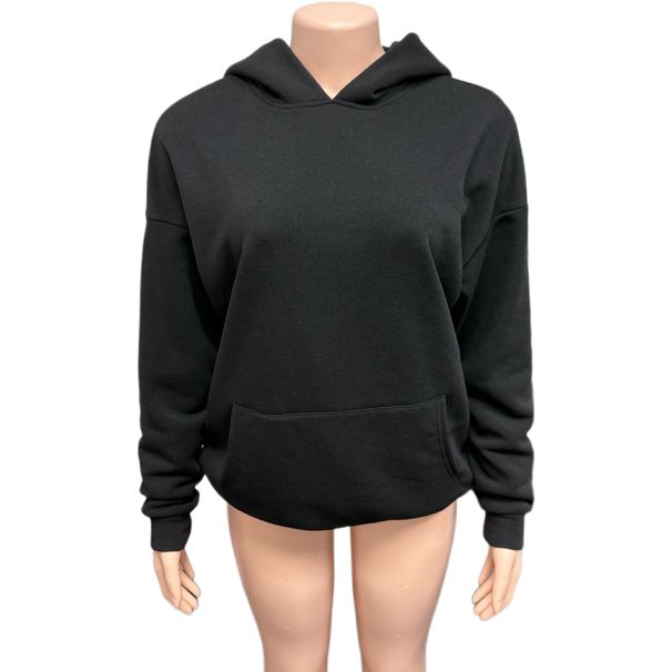 Women's Fashion Hooded Sweatshirt See-through Mesh Splicing Long Sleeve Sexy Style Autumn Winter Clothing European American_ecoleips.com