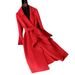 Women's Clothing 2024 Fashion Double Faced Woolen Coat Women's Slim Mid Length 2024 Autumn And Winter New Style_ecoleips.com