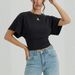 Women's Short Round Neck Pullover T-Shirt Korean Style Summer Top Versatile Solid Color Loose Fit New_ecoleips.com
