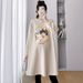 Autumn New Korean Fashion Printed Maternity Dress_ecoleips.com