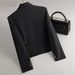 Women's Clothing Fashion Temperament Cardigan Suit Professional Wear Casual Work Clothes Suit Jacket_ecoleips.com