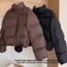 Off-Season Version Kendall Jenner Style Short High-Waisted Thickened Down Jacket For Petite Women, European And American_ecoleips.com