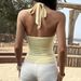 Y2K Halter Neck Cami Top For Women, Sexy Solid Color Sleeveless Shirt For Clubwear And Summer Fashion_ecoleips.com