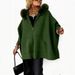 Women's Clothing Autumn And Winter Hooded Long Sleeved Coat, Solid Color Loose Cardigan, Fashionable Woolen Top For Women._ecoleips.com
