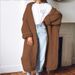 Oversized Longline Cardigan – Chunky Knit Open Front Coat With Crochet Detail (S-3XL, 10 Colors)_ecoleips.com