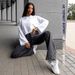 Women's Stretch Flared Jeans – Mid-Rise Cotton Denim With Vintage Wash And Flattering Mid-Rise Fit_ecoleips.com
