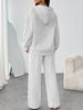 Women's Clothing High End Casual Sports Suits For Women Spring New Style Trendy Fashion Brand Jacket Wide Leg Pants Two Piece Suit_ecoleips.com