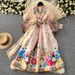 Elegant Evening Party Wrap Dress for Women Versatile Formal Occasions Daily Wear with Waist Tie_ecoleips.com