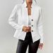 Women's Clothing Women's Autumn Winter Printed Jacket Button Pattern Blazer Long Sleeve For Formal & Casual For Women_ecoleips.com