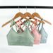 girl Summer New Yoga Sports Professional Backless Breathable Push-Up Thin Strap Elastic Shockproof Women's Bra_ecoleips.com