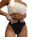 Elegant Petal Bikini Set - Sexy High-Cut Swimwear For Women, Soft Nylon & Spandex, Quick-Dry & Comfortable, S/M/L/Xl_ecoleips.com