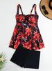 Tankini Set 2026 Two Pieces Swimsuit Women Beach Dress Printed Swimwear Female Bathers Bathing Swimming Swim Suit Beachwear XXL_ecoleips.com