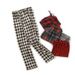 Spring Autumn Women 100% Cotton Sleep Bottoms Female Plus Size Home Pants High Quality Women Casual Plaid Nightwear Pants_ecoleips.com