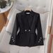 Cross-border Green Blazer Women, New Spring Autumn Goddess Style, Korean Version, Suitable For Commuting And Casual_ecoleips.com