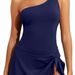Aria Basics Hot-selling New European And American Women's One-shoulder Sexy Slim-fit Skirt-style One-piece Swimsuit With Print_ecoleips.com