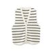 Women's clothing Y2K women's style new fashion sleeveless V-neck knitted striped vest vest for women F8087_ecoleips.com