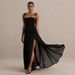 European And American Cross-border Women's Clothing 2026 Spring New Solid Color Sleeveless Strap Pleated Slim-fit Tulle_ecoleips.com