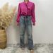 New Style Long Sleeved Satin Solid Color Women's Blouse With Tie Elegant Commuter Top_ecoleips.com