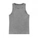 Vintage Washed Slim Fit Tank Women Hot Girl T-Shirt Strap Sleeveless American Style Distressed Racerback Top_ecoleips.com
