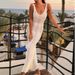 2026 Summer New European And American Cross-Border Women's Dress, Sexy Hollow Out Backless Knit Dress With A Unique_ecoleips.com
