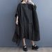 Real Shot Of The 2024 Spring New Korean-style Fashion Heavy-duty Casual Patchwork Dress With Irregular Floral Pattern_ecoleips.com