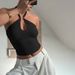 Women's 2025 Summer New Fashion Hot Girl Lace-Up Vest Inner Outer Wear Beautiful Back Top Women Wholesale_ecoleips.com