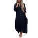 Women's Dresses, Cotton And Linen Shirts, Long Skirts, Fashionable Casual Long Sleeve Cardigan Dresses_ecoleips.com