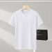 180G Premium Xinjiang Combed Cotton Short-Sleeve T-Shirt-Unisex Loose-Fit Round-Neck Cotton Base Layer For Versatile Sty_ecoleips.com
