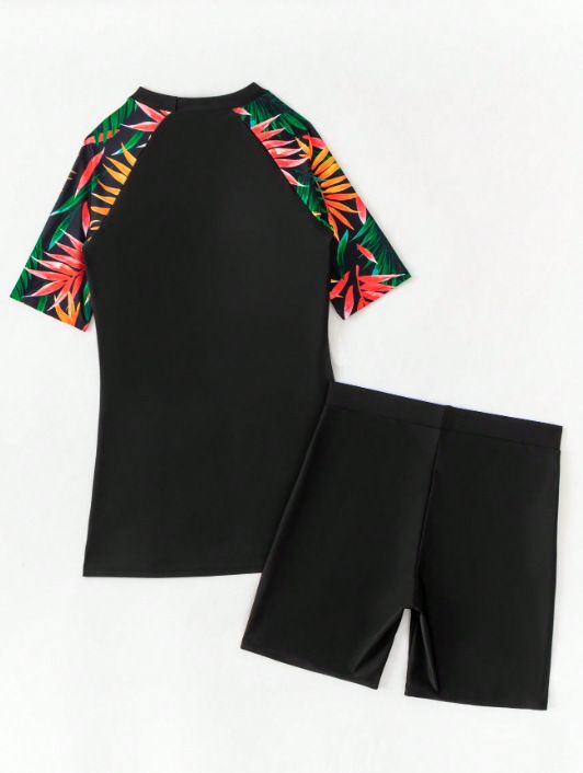 Women's Clothing Swimsuit Women's Tight Quick Drying Diving Suit High Waist Waterproof Swimsuit New Split Swimsuit Boxer_ecoleips.com