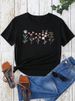 Summer European And American Cross-border Foreign Trade Wholesale T-shirts, Round-neck Casual Plus-size Loose_ecoleips.com